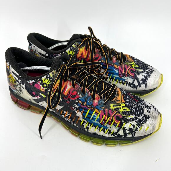 ASICS Mens Gel Quantum 360 NYC Marathon Limited Edition T5Q3N Size 12.5 Preowned main image 4
